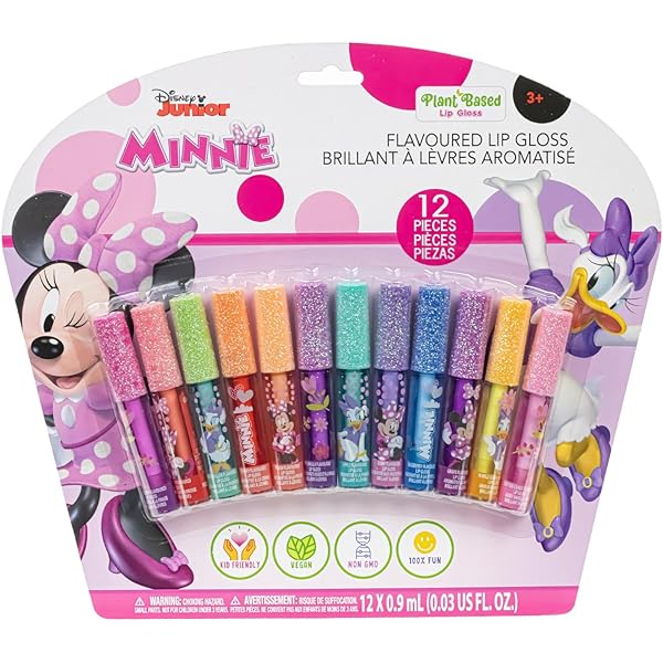 Set 2 Astucci In Peluche Arcobaleno Per Ragazze - Rosa E Viola, 19x3x7 Cm, Grandi Capacità - 3