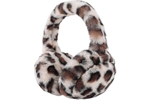 XIAOHAWANG Hiver Cache Oreille Pour Fille Garçon Chaud Peluché Cache-Oreille Pliable Enfant