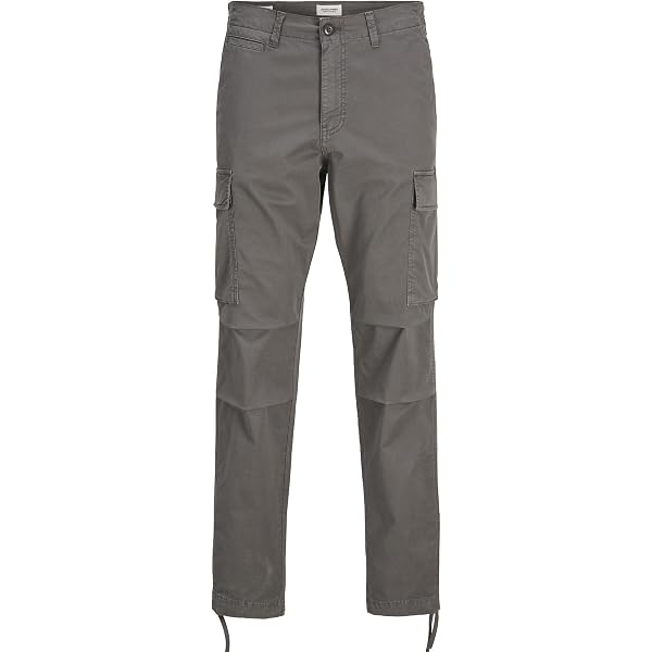 JACK & JONES Paul Flake Cargo Hose – Tapered Fit, Bequem, Mit Seitentaschen – Lässiger Herren-Look