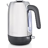 Breville Edge Electric Kettle | 1.7 Litre | Still Hot Illumination | 3kW Fast Boil | Brushed Stainless Steel [VKT192]