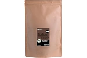 ‎WOHLTUER Roh Kakaopulver Rohkost Bio + Von Wohltuer + Nicht geröstet + Kalt verarbeitet + Aus Kleinbauernkooperative (500g)