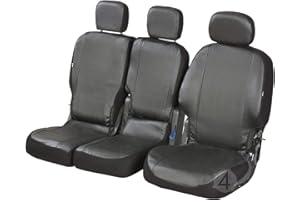 Z4L VIP Housses de siège auto en cuir synthétique (version 3 places) compatibles avec Berlingo jusqu'en 2018