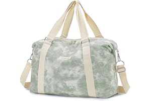 BAGROUPS Bagage Cabine 45x36x20 Easyjet Sac de Voyage Pliable Sacs Cabine Avion Imperméable 32L Sac d'Hôpital Sacs de Sport pour Transport Gym Weekend Homme Femme Gris