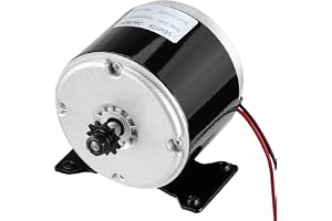 Vevitts 350 W borstad elmotor, liten borstad permanent magnet elektrisk motor för E Scooter körhastighetskontroll 24 V 350 W 3 000 RPM