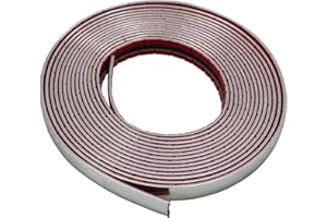 Lumonic Samoprzylepna chromowana listwa 14 mm x 5m I Chromowana dekoracyjna różdżka do samochodu, ciężarówki itp. I Chromowana różdżka 14 mm, chromowana różdżka