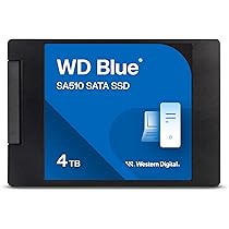 内蔵型ハードディスクドライブ Western Digital WD Blue SATA SSD4TB 2.5 Amazon.in: Buy Western Digital 4TB WD Blue SA510 SATA