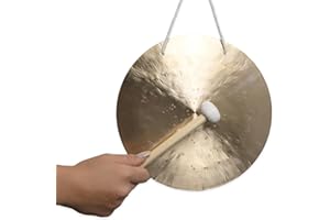 KLANGSCHALEN-CENTER Klangschalen Center Original Feng Gong, Wind Gong aus China (25cm)