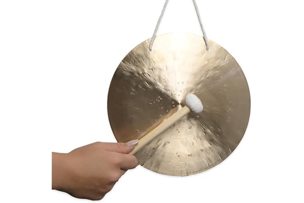 Feng Gong original, gong du vent chinois 25 cm / 10" -7000-L produit de marque doté d'une très belle sonorité !
