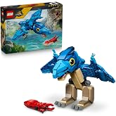 LEGO Jurassic World Yavru Dinozor: Pteranodon 77977 | 7 Yaş ve &Uuml;zeri Kız ve Erkek &Ccedil;ocuklar i&ccedil;in Kırmızı Bir Kalamar İ&ccedil;eren Oy