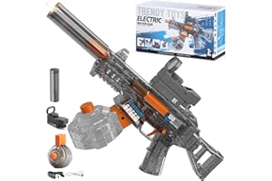 Britik Electric Water Gun Toy for Kids 3-8 Years Old: Powerful Water Blaster Automatic Watergun Long Range Gifts for Boys Age 3 4 5 6 7 8 Birthday Presents Summer Swimming Pool Outdoor Water Game