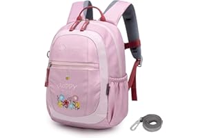 MOUNTAINTOP Kinderrucksack Kleinkind Rucksack Kita mit Leine Kindergartenrucksack für Mädchen 1-3 Jährige