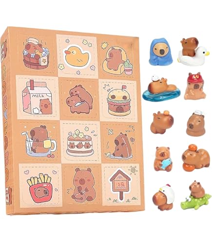 CapyBara Adventskalender 2025 - 34 Tierische Überraschungen