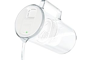 Wessper Jarra Filtradora de Agua con Indicador LED, 3 Litros, Jarra Agua Cristal, Jarra con Cartucho Filtro Agua, Filtro de Agua, sin de BPA "BPA FREE", Bianco