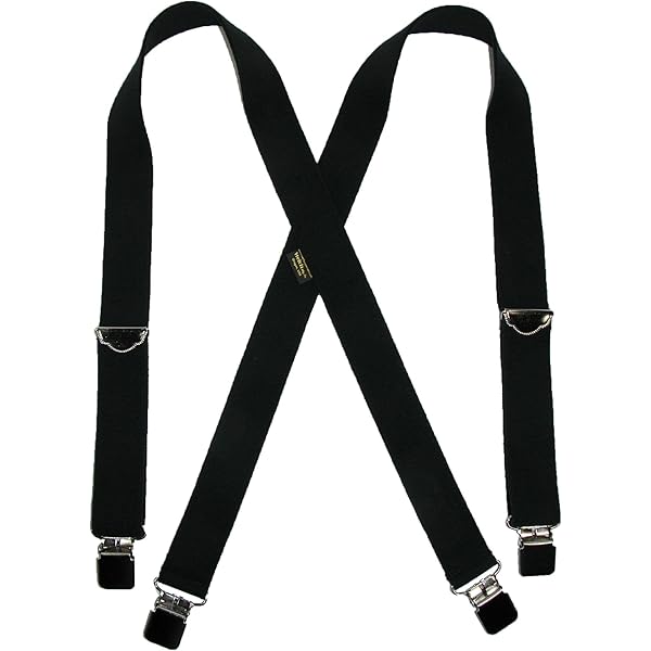 Bretelle A X Miobo Unisex - Super Resistenti, Larghezza 4 Cm, Con 4 Clip - Foto 6