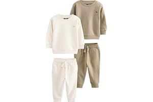 NEXT Garçon Ensemble sweat et pantalon de jogging, lot de 2