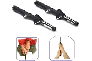 SUNTRADE Golf Club Grip Golf Swing Trainer Training Grip,Teaching Right-Handed Practice Aid,Set of 2