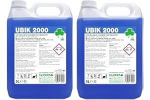 Clover Chemicals 301 Ubik 2000 Universal Cleaner Concentrate, 5 L, Pack of 2