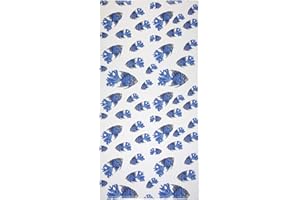 Vingi Telo Mare Modello Taormina BY Diego CUSANO in 100% Cotone Misura 90X170 (Blu)