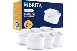BRITA MAXTRA PRO vattenfilterpatroner Extra kalkskydd – 6-pack (halvårslång) – Original BRITA reservpatron för enhetsskydd oc