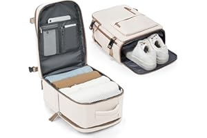 BJLFS Mochila Viaije Cabina Avion 40×30×20 Ryanair Wizzair Mochila al Vacío Equipaje de Mano 40x20x25 Maletas De Viaje Cabina Bolsa de Viaje Mujer para Cabina avion Mochila Portatil 14 Pulgadas