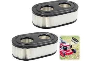 TOALUEA 2 Pezzi Filtro Aria Tagliaerba per Motori Briggs & Stratton 593260 798452 798339 093000er, Sostituzione del Filtro Dell'Aria per Tosaerba, Luftfilter Giardino Rasenmäher per 4247 5432 5432K