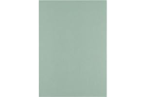 VAESSEN CREATIVE Florence Zielony lniany papier 250 g - papier do scrapbookingu A4 - Iguana - Kolorowy papier kartonowy - Eleganckie zaproszenia, pudełka na prezenty i projekty artystyczne