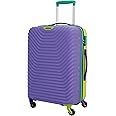 American Tourister Splash SP 66 cm Check-in Polypropylene (PP) Hard 8 Wheels Spinner Kid Luggage/Suitcase/Trolley Bag for Travel (Violet Tulip)