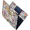 Finearts Full Panel Laptop Skin Upto 15.6 inch Sticker Compatible for Dell/HP/Lenovo/Acer/Sony All Laptop Size Upto 14 to 15.6 Inch - (Bomb Tiger)