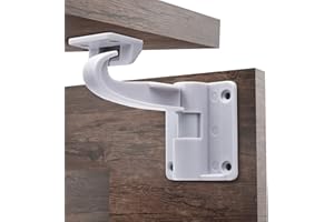 Child Safety Locks, No Drilling Needed, Jmbabe Baby Cupboard Locks for Drawers and Kitchen Cabinets, Strong Adhesive Easy Install Children Safety Cabinet Locks