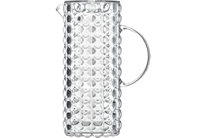 Guzzini - Tiffany, Caraffa con Coperchio - Trasparente, ø 11,5 x 18,5 x h25,5 cm | 1750 cc - 22560000