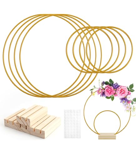 3 Anneaux En Métal De 20 Cm Pour Créations DIY - Idéal Attrape-rêves, Macramé, Décoration Murale Et Couronnes