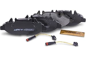 ‎ATEC GERMANY ATEC Germany Bremsbelagsatz Vorderachse, Bremsbeläge Bremsklötze vorne, 4 Stück, Kompatibel mit MERCEDES-BENZ VIANO (W639), VITO (W639)