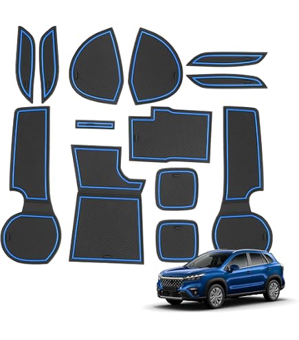 Somer Car Tappetini Anteriori Su Misura In Moquette Per Suzuki S-Cross E SX4 (2013-2025) - Made In Italy, 2 Pezzi - 4
