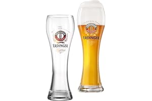 Ritzenhoff & Breker Erdinger 690729 - Set di 2 Bicchieri da Birra Chiara, 0,5 l