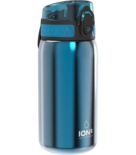 Roestvrijstalen waterfles 350 ml - Dubbelwandige vacuüm geïsoleerde fles met houder Roestvrijstalen waterfles 350 ml - Dubbelwandige vacuüm geïsoleerde fles met houder