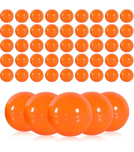 50 Boules De Loterie Remplies - Sphères En PVC Ouvrables Pour Tirages Au Sort