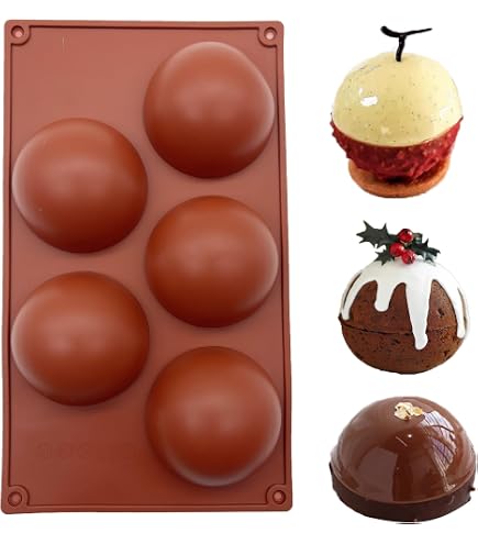 LAM-3PCS 15Trous Silicone moule chocolat bombes moule demi sphère moule