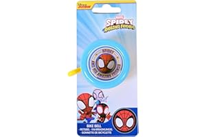 VOLARE Bike Bell Kids - Childrens Bicycle Bells with Loud Clear Ring, Easy Install Universal Fitting for Handlebars on Bikes, Trikes & Scooters, Ages 3+ Safety & Style Kids Bike Accessories