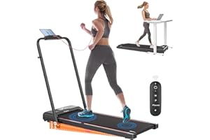 Fitense Tapis Roulant con Inclinazione 9%/3% - 2.5HP Tapis Roulant Pieghevole Salvaspazio 12-1 km/h per Camminata e Corsa, Tapirulan da Casa Walking Pad con Display LCD e Telecomando, Capacità 120 kg