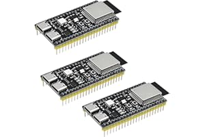 para ESP-32-DevKitC-1-N16R8-S3 Placa de Desarrollo AYWHP de 3 Piezas para ESP-32-DevKitC-S3 con WM-1-N16R8 MCU de Baja Potencia con Wi-Fi de Modo Dual y Conector Bluetooth Tipo C