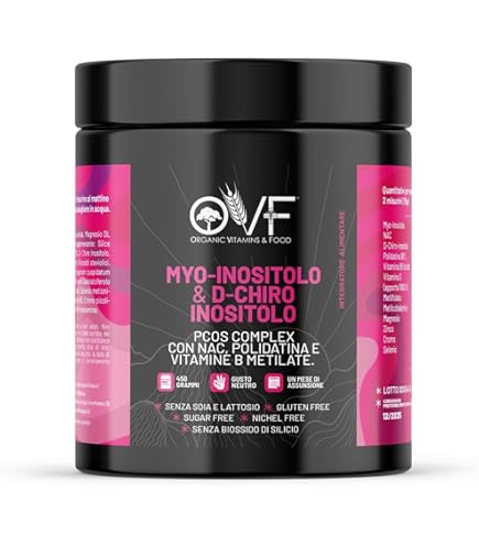 LongLife® Inositol Powder | Fonte Di Mio Inositolo In Polvere | 4000 Mg Di Inositolo Da Mais | Dosaggio Ottimale | Benessere Femminile E Metabolismo Dei Lipidi | 45 Dosi | Senza - Foto 4