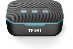 TKING Electronic Dryer for Hearing aids, Ultra Violet C (UV-C) Clean and Dehumidifier Automatic Dry Case