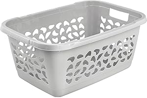 keeeper Panier à Linge, Design Ajouré, 52 L, Jost, Nordic Grey