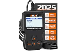 ‎ANCEL ANCEL AD310 OBD2 Diagnosegerät, Universal Auto Auslesegerät für Alle Fahrzeuge nach 2000, KFZ Motor Fehlerauslesegerät Lesegerät mit OBDii Funktionen für OBDII/EOBD-Protokoll (Deutsch)