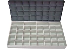 HONSELL MIJELLO 52224 Palette en Plastique avec Couvercle et Compartiments Env. 22 x 33 cm