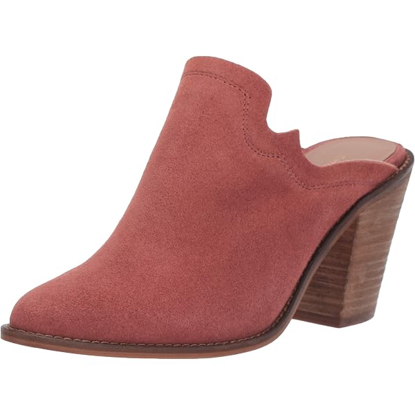 Chinese Laundry Women's Catherin Mule - Pointed Toe Bootie With Stacked Block Heel