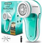 VR Prime Lint Remover for Clothes | Electric Fabric Lint Shaver for Sweater, Woolen Clothes and Blankets (6 Blades, 9000 RPM 
