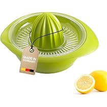 Beachpeppers Manuelle Zitruspresse Für Zitronen & Limetten – 2-in-1 Mit Doppelten Presskörben, Rostfrei & Spülmaschinengeeignet