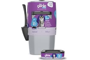 Litter Genie Plus Pail Silver_DX