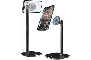 Cooper MagStand - Höjdjusterbart iPhone-Stativ för Skrivbord | Magnetiskt Hållare för Videoinspelning, MagSafe-Kompatibel för iPhone 16 (Pro Max Plus)